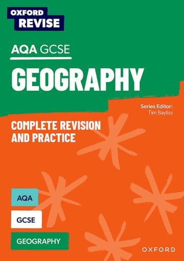AQA GCSE Geography book cover