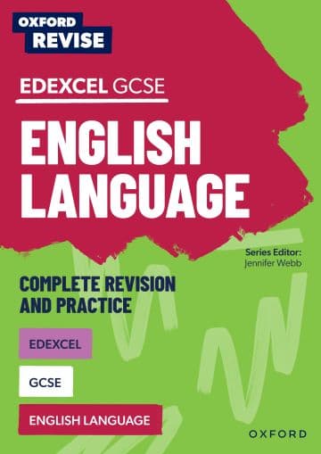 Edexcel GCSE English Language book cover
