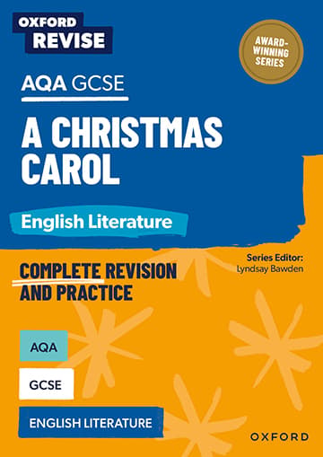 AQA GCSE English Literature: A Christmas Carol book cover