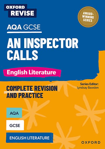 AQA GCSE English Literature: An Inspector Calls book cover