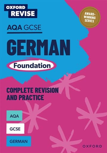 AQA GCSE German Foundation book cover