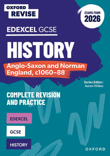 Edexcel GCSE History: Anglo-Saxon and Norman England, c1060-88 (Exams from 2026) book cover