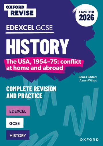 Edexcel GCSE History: The USA, 1954–75: conflict at home and abroad (Exams from 2026) book cover